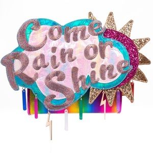 Irregular Choice NEW Rain Shine Rainbow Purse RARE